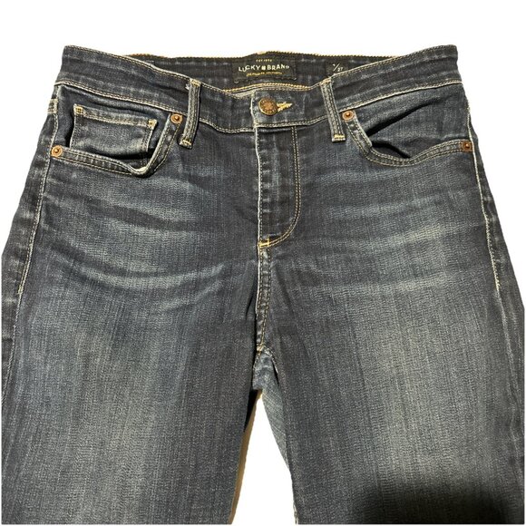 Lucky Brand Denim - Lucky Brand Jeans Womens 4 27 Blue Ava Skinny Mid Rise Ankle Denim